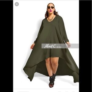 Monif C. Green dress
